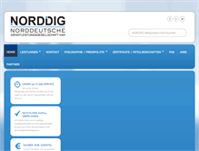 Tablet Screenshot of norddig.com